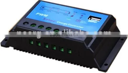 20A PWM Solar Charge Controller Regulator 12V With USB and 4-power Level Display photo-2