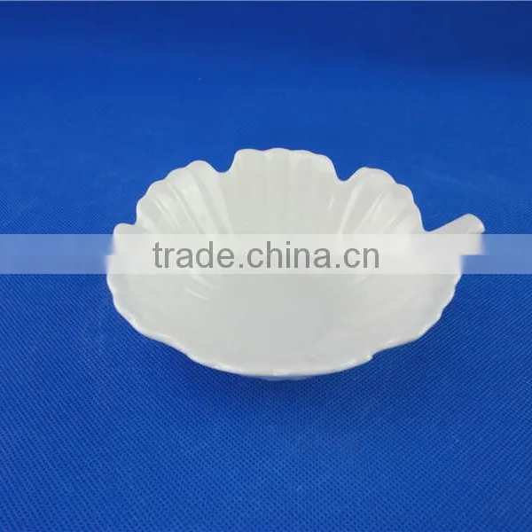 Stock Small White Ceramic Pudding Bowl photo-3