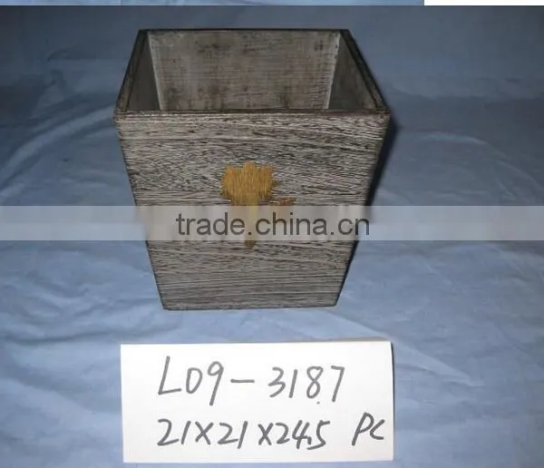 Antique Decorative Wooden Vase photo-5