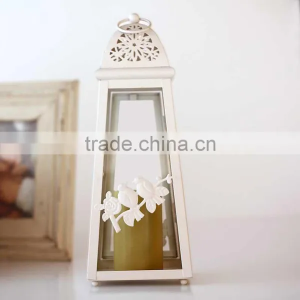 Modern Simple Creative Sit Hanging Iron Candle Holder Ornaments Bird Candlestick Lighthouse Wedding Birthday Gift photo-2