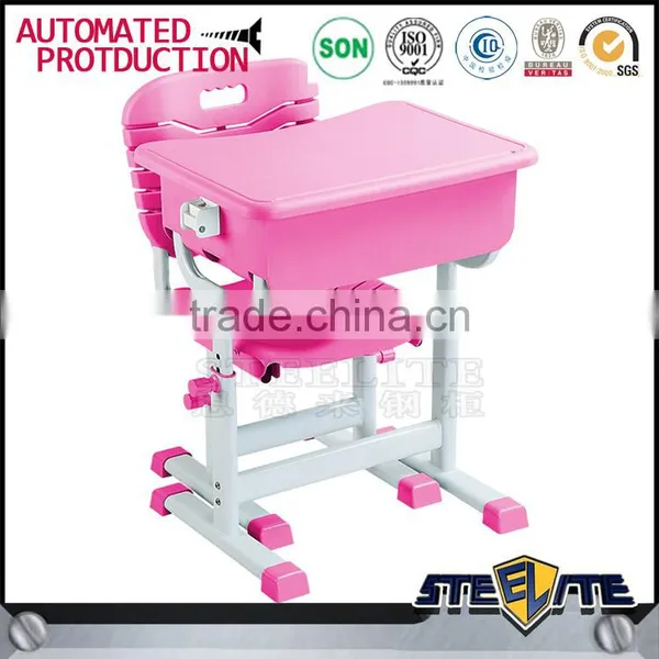 High Quality Children Study Table Kids Study Desk and Chair photo-2