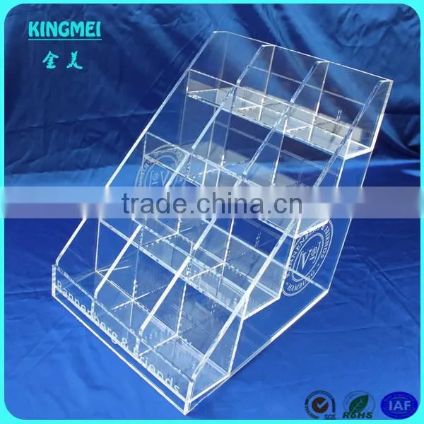 KM-GP19 New Style Table Clear 3 Tiers a6 Acrylic Brochure Holder Factory photo-4