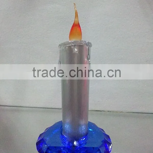 Artificial Led Electric Heart Base Acrylic Wedding Decoration Candle Light photo-3