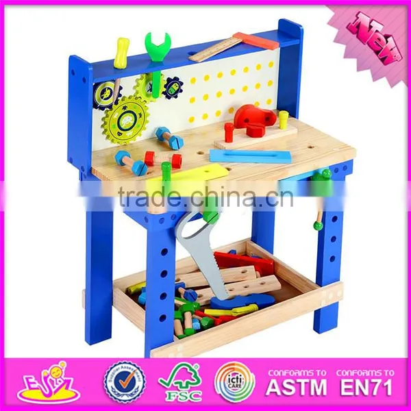 2016 New Design Children Wooden Tool Play Set Toy W03D073 photo-2
