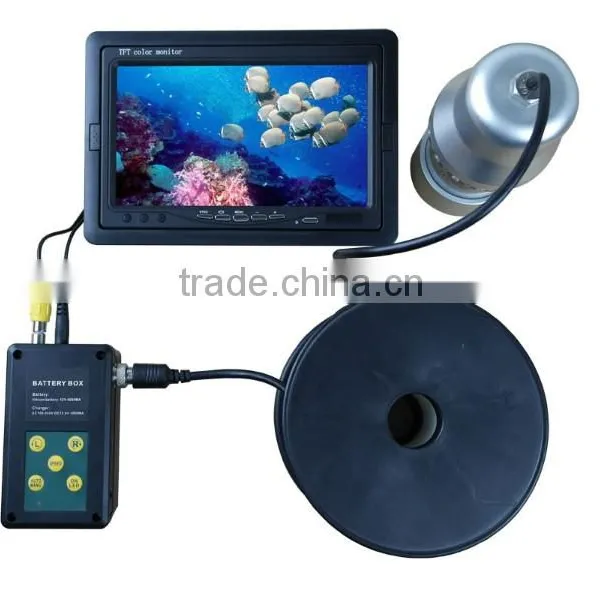2017 New Arrive 7 Inch TFT LCD Monitor 20m 360 Rotating Fish Finder Underwater Aquaculture Monitoring Camera System With DVR photo-6