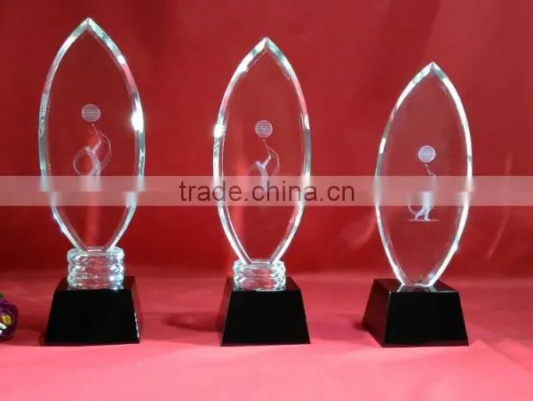 Cheap High Quality Crystal Golf Trophy Gift photo-4