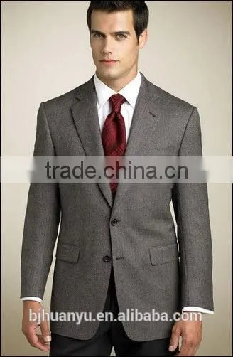 Formal Light Grey Mens Pants photo-4