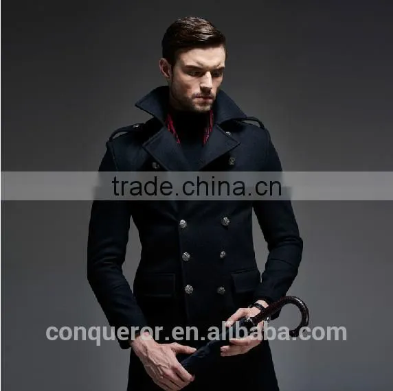Fashion Wool Winter Men Overcoat BCL014 photo-2