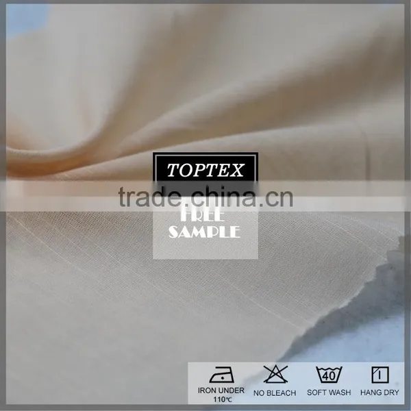 100% Cotton Solid Dyed Slub Voile Fabrics for Shirt photo-4