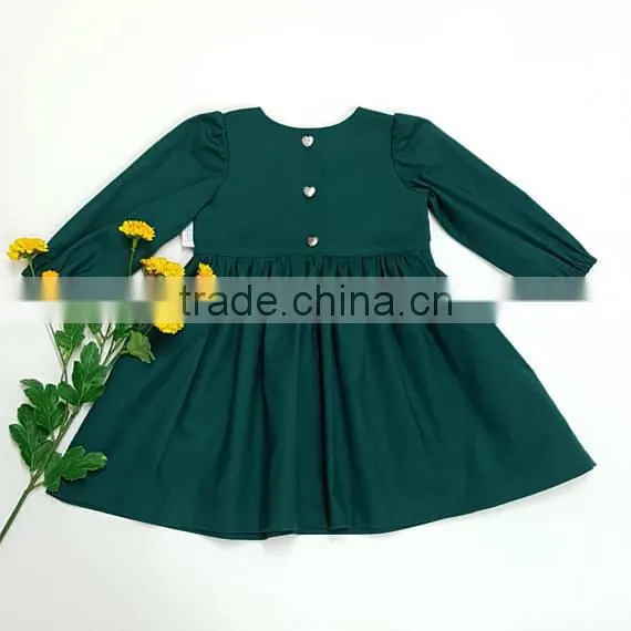 Boutique Fall Style Girls Party Dresses Princess Dress Kids Long Sleeves Clothes photo-3
