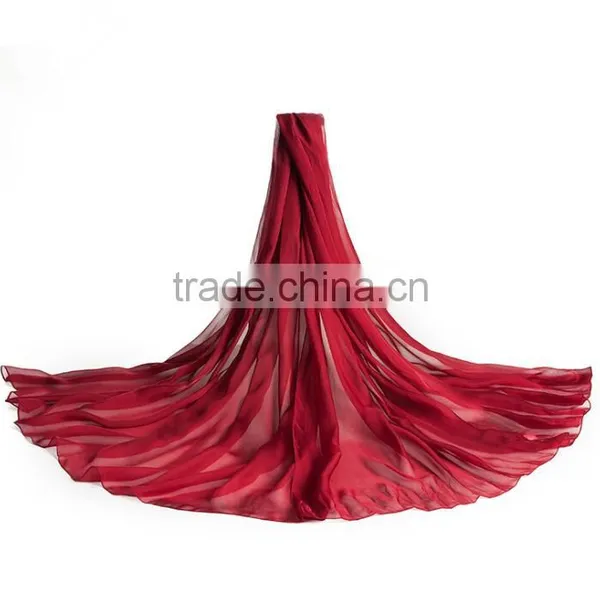Zm51467a China Supplier Silk Ladies Scarf Women Fashion Scarf With Low Price photo-4
