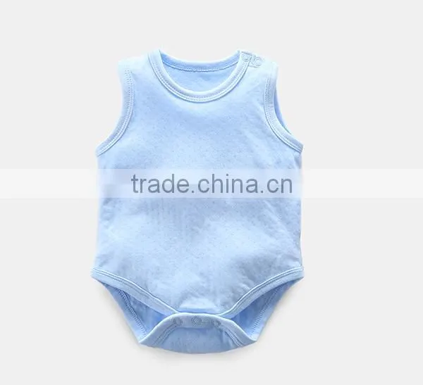 Baby Clothes Romper Newborn Organic Clothing Baby Pajamas Sleeveless