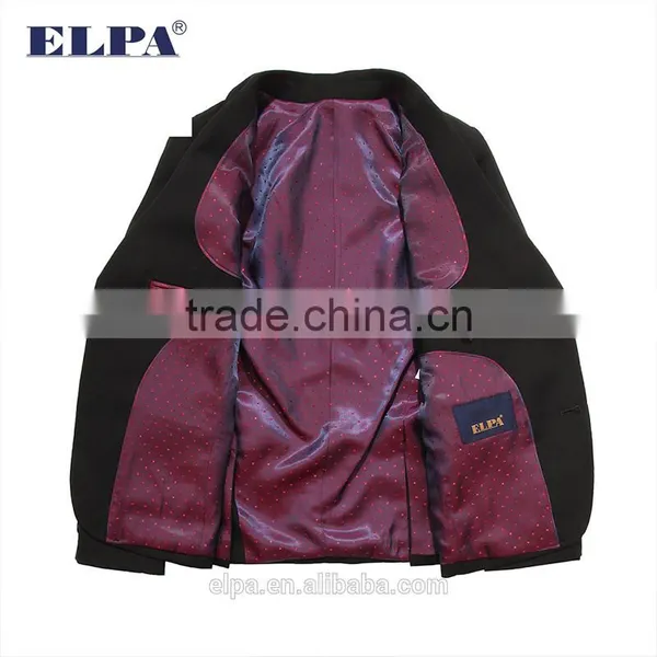 ELPA 2016 Fashion NXB0040 Notch Lapel Black Boys Formal Suits Kids School Suits photo-5