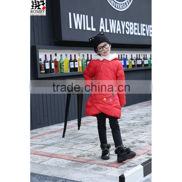 Girls Down Hoodie Warm Outerwear Down Jackets Coats photo-3