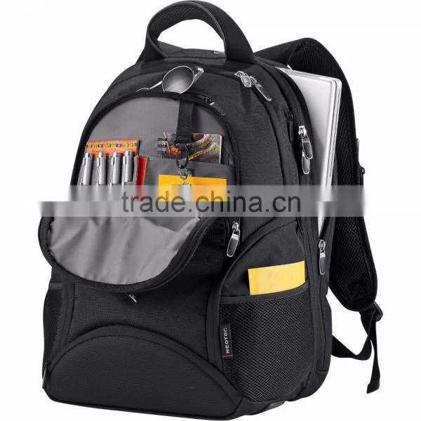 Neotec Fusion TSA 15" Computer Backpack - Zippered Main Compartment With Interior File Dividers and Accessory Pockets photo-6