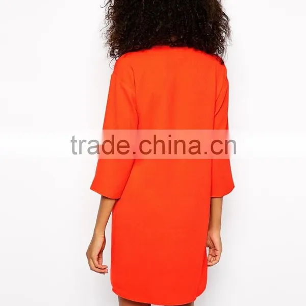 Chinese Manufacturing Kimono Sleeve Vneck Dress 2014 Wholesales photo-2