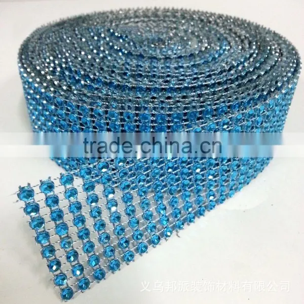 Diamond Wrap Ribbon 1.4INCHx10 YARDS-for Wedding Decorations/Party/Home Decor photo-2