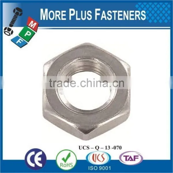 Made in Taiwan DIN 936 Thin Hexagon Nut DIN 936 photo-4