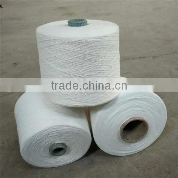 China Supplier Use for Kniting Raw White 20/2 20/3 40/2 50/2 60/2 60/3 Spun Polyester Yarn photo-3