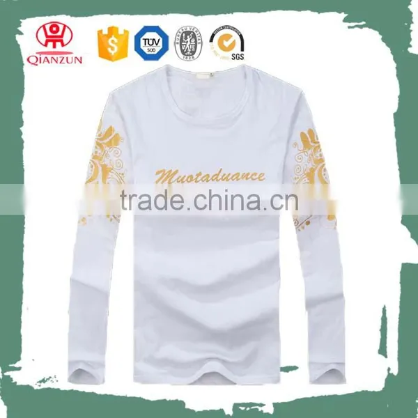 Custom Cotton Long New Model Printing T-shirt photo-5