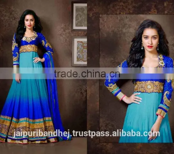 Designer Indian Wedding Traditional Bollywood Anarkali Salwar Kameez Suit