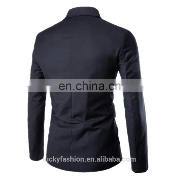 2016 Customized China Made New Blazer Designer Fancy Suits Blazer for Men photo-3