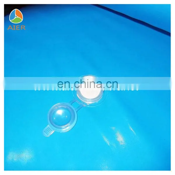 Pop Blue and Orange Pvc Material Inflatable Square Swimming Pool photo-5
