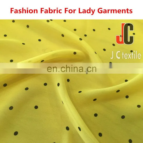 100% Polyester 100D Fabric Chiffon Printed Fabric for Ladies Dress photo-2