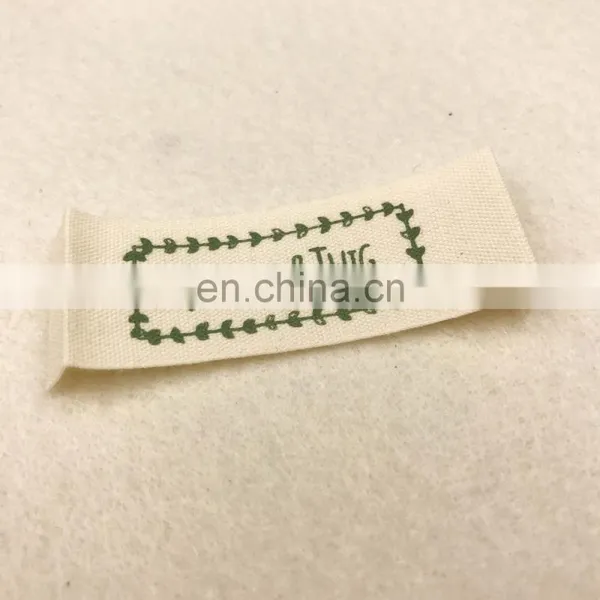 Cotton Printed Label / Cotton Labels / Cotton Clothing Labels photo-5