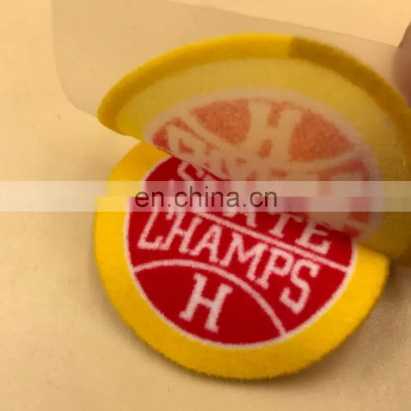 Soccer Patches for Sale Sew on Chevy Patches Flocking Patch photo-2