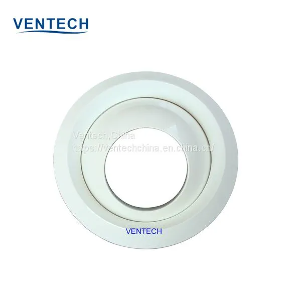 Hvac Round Jet Nozzle Eyeball Diffuser Ceiling Diffuser Vent China Supplier photo-5