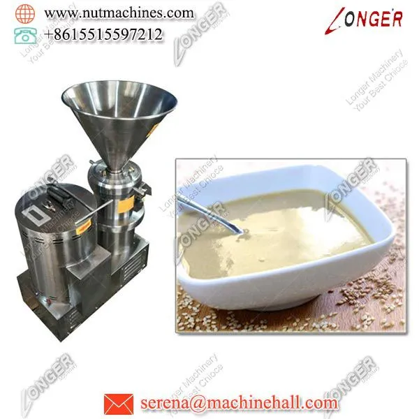 100 Kg/h Sesame Paste Grinding Machine|Tahini Making Production Machine Small Scale