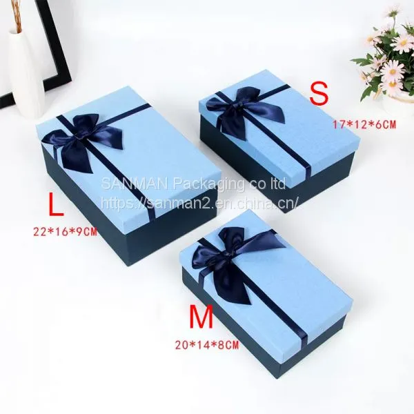 Rectangle Packaging Paper Shipping Gift Box
