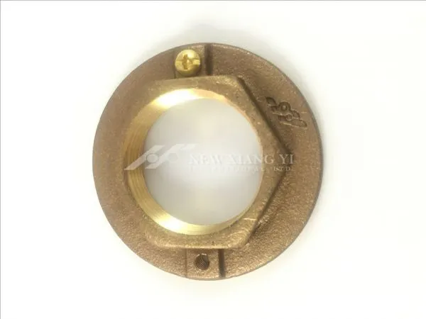 CNC Well Processed Bronze Flanged Nuts Marine Hardware photo-3