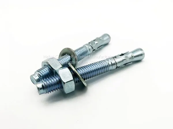 Galvanizer Wedge Anchor, Expansion Fastener Bolts, Through Bolt Anchor photo-3