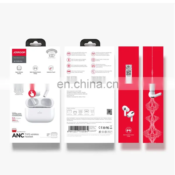 Joyroom T03S PRO TWS Wireless Earbuds ANC Active Noise Cancelling Headphones photo-2