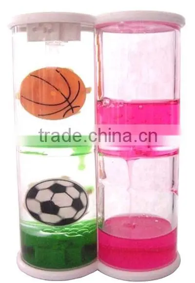 Wholesale 5 Minutes Shower Timer, Custom Color Acrylic Oil Hourglass