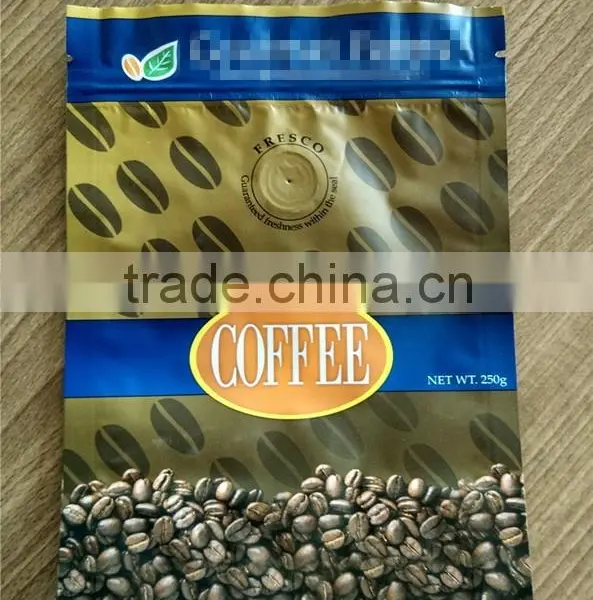 Stand up Coffee Pouch Laminated Plastic Customer Printing Coffee Bag photo-4