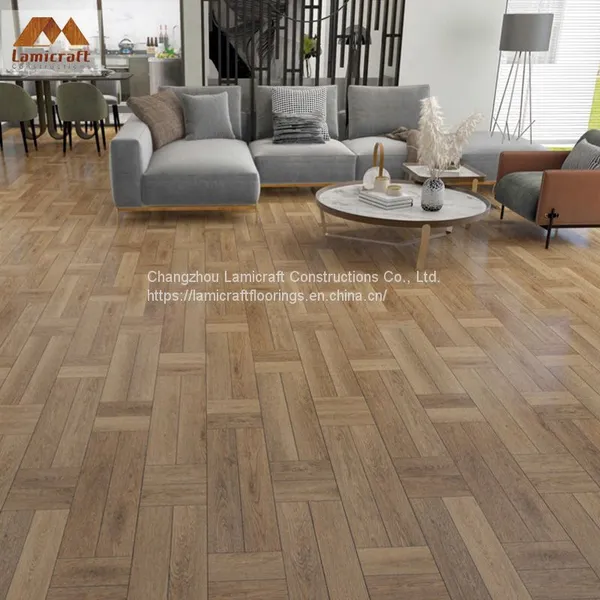 Flemish Bond SPC Flooring Waterproof Flooring Exporter SPC Flooring Manufacturers In China photo-2
