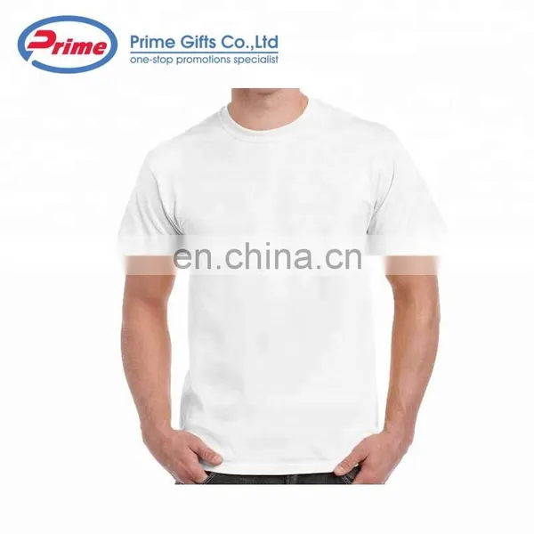 Attractive Price Promotional Gifts Custom White T-shirt for Men photo-4