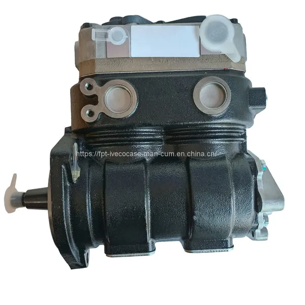 FPT IVECO CASE Cursor9 F2CFE614A*B041/F2CGE614F*V004 5802431166 Double Cylinder Air Pump 504293730/5802497411 photo-3