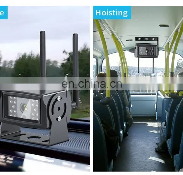 4G SIM Card Metal Housing Vehicle Security Camera System Motion Detection Suitable for Car Bus Truck IP66 Waterproof CCTV Cam photo-3