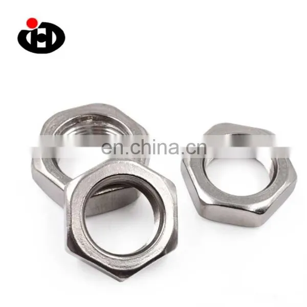 Hot SaleJINGHONG DIN439 Acme Hex A2-70 Stainless Steel Stud Nut and Bolt photo-3