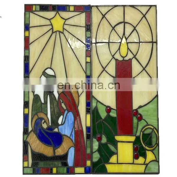 New Church Theme Glass Film Window Film Dimming Tempered Glass Can be Customized Wholesale photo-2