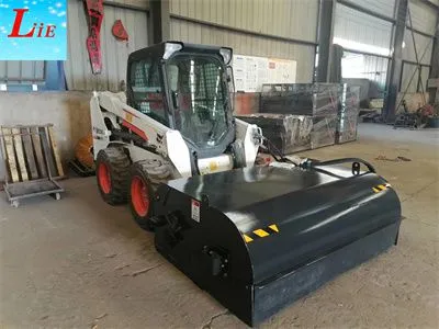 China Bucket Sweeper for Wheel Loader,sweeper Attachments for Skid Loader photo-3