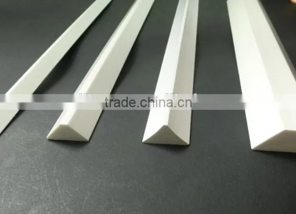 Pvc Foam Fillet/Construction Timber Fillets/ Triangle Wood Strips/ Chamfer Strips photo-2