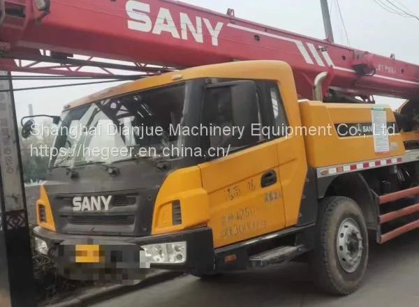 Продаются большие партии подержанных автомобильных кранов SANY