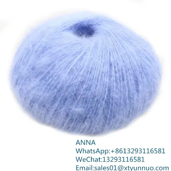 Best Seller Fashion Knitted Yarn 100% Cashmere Wool Yarn for Sewing Knitting photo-5