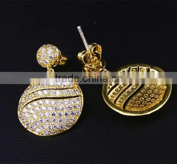 Cubic Zirconia Deluxe Classic Look Round Pendant Women Set Jewelry Wholesale photo-4