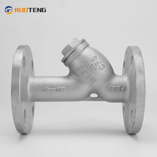 [Ruoteng] Simple Structure Complete Specifications Water Oil Gas Normal Temperature SS304 Internal Flanged Y-Strainer photo-3